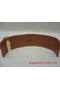 2009 Hermes Orange Leather Gold Bangle 1171  Replica