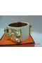 2009 Hermes White Leather Gold Bangle 1171  Replica