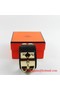 2010 Hermes Black Snakeskin Gold Bangle 1171  Replica