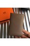 Hermes Bastia Epsom card case H0369 Khaki Replica