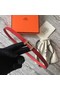 Hermes Focus belt buckle & Reversible leather strap 13 mm H20815 red Replica