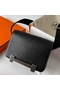 Hermes Geta Handmade Bag In Black Chevre Mysore Leather Replica