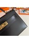 Hermes Kelly 19cm Shoulder Bags box Leather KL19 Gold hardware black Replica