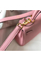 Hermes Kelly 20cm Bag In Pink Clemence Leather GHW Replica