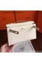 Hermes Kelly 22cm Tote Bag Original Leather KL22 White Replica