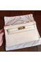 Hermes Kelly 22cm Tote Bag Original Leather KL22 White Replica