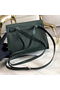 Hermes Kelly Danse Handmade Bag In Dark Green Swift Leather Replica