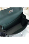 Hermes Kelly Danse Handmade Bag In Dark Green Swift Leather Replica