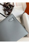 Hermes Kelly Mini II Sellier Handmade Bag In Blue Glacier Epsom Calfskin Replica