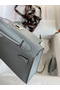 Hermes Kelly Mini II Sellier Handmade Bag In Blue Glacier Epsom Calfskin Replica