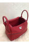 Hermes Lindy 30CM Original Leather Shoulder Bag HLD30 Burgundy Replica