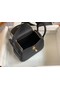 Hermes mini Lindy Original Togo Leather Bag OLD19 black Replica