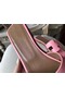 Hermes Oran Sandals In Pink Epsom Leather Replica
