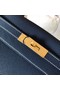 Hermes original Togo leather kelly bag KL320 dark blue Replica
