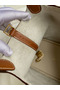 Hermes Picotin Lock 18 Bicolor Handmade Bag in Craie and Gold Clemence Leather Replica