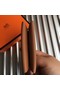 Hermes Bastia Epsom card case H0369 Camel Replica