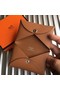 Hermes Bastia Epsom card case H0369 Camel Replica