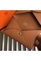 Hermes Bastia Epsom card case H0369 Camel Replica