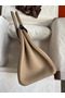 Hermes Birkin 30 Retourne Handmade Bag In Trench Clemence Leather Replica