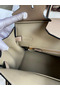 Hermes Birkin 30 Retourne Handmade Bag In Trench Clemence Leather Replica