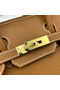 Hermes Birkin 30 Sellier Handmade Bag In Gold Epsom Calfskin Replica