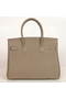 Hermes Birkin 30CM Tote Bags Smooth Togo Leather Dark Grey Replica