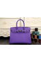 Hermes Birkin 35CM 30CM Tote Bag Original Leather HB35O Lavender Replica