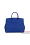 Hermes Birkin 35CM RoyalBlue Clemence Leather Tote Bag Gold Replica
