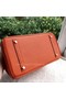 Hermes Birkin 35CM Tote Bag Orange Calfskin Leather BK35 Gold Replica