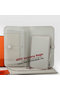 Hermes Dogon Combined Wallet A508 White Replica