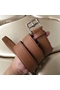 Hermes Etriviere 40 Belt In Brown Epsom Leather Replica