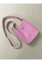 Hermes Evelyne original togo leather mini Shoulder Bag H15698 pink Replica