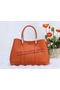 Hermes Garden Party 30cm Tote Bags Grainy Leather Orange Replica