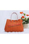 Hermes Garden Party 30cm Tote Bags Grainy Leather Orange Replica