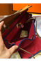 Hermes Herbag Zip 31cm Bag In Brown And Red Replica