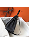 Hermes Kelly 32cm Bag In Black Clemence Leather GHW Replica