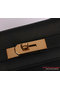 Hermes Kelly 32cm Handle Bag Black Togo Leather Gold Replica