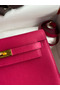 Hermes Kelly Danse II Bag In Rose Mexico Evercolor Calfskin Replica