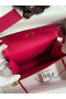 Hermes Kelly Danse II Bag In Rose Mexico Evercolor Calfskin Replica