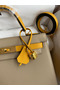Hermes Kelly Sellier 28 Bicolor Bag in Trench and Yellow Epsom Calfskin Replica