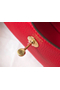 Hermes Lindy Mini Bag In Red Clemence Leather GHW Replica