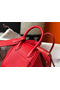 Hermes Lindy Mini Bag In Red Clemence Leather GHW Replica