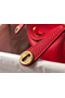 Hermes Lindy Mini Bag In Red Clemence Leather GHW Replica