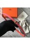 Hermes Mini belt buckle & Reversible leather strap 13 mm H07142 rose Replica