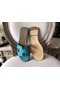 Hermes Oran Sandals In Lagon Epsom Leather Replica