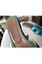 Hermes Oran Sandals In Lagon Epsom Leather Replica