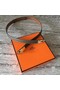 Hermes original epsom leather Kelly belt H069854 grey gold plated metal Replica