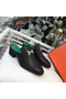 Hermes Paradis Mules In Black Calfskin Replica