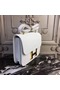 Hermes White Constance MM 24cm Epsom Leather Bag Replica