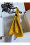 Hermes Birkin 25 Handmade Bag In Yellow Crocodile Niloticus Shiny Skin Replica